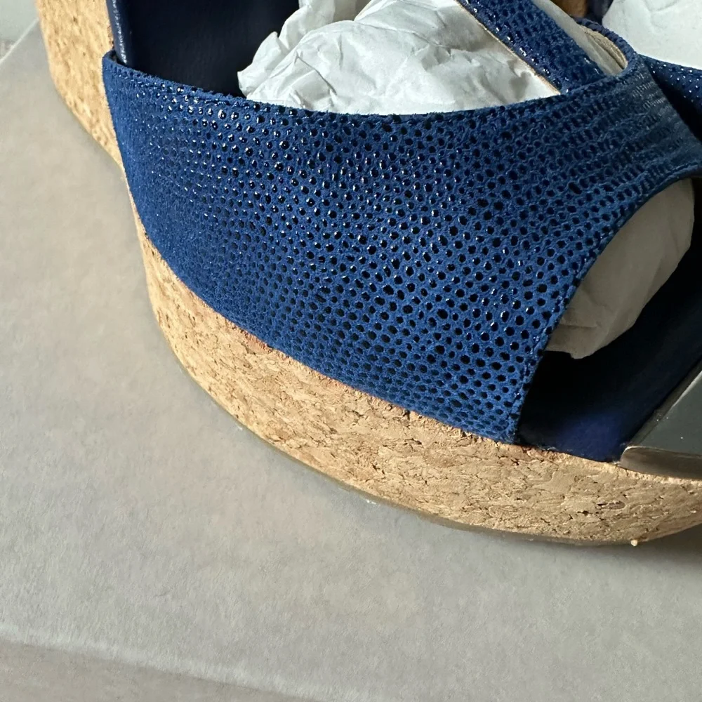Jimmy Choo Pela Wedge in Cosmo speckled leather - Picture 7 of 10